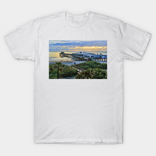 Cocoa Beach Pier T-Shirt by tgass